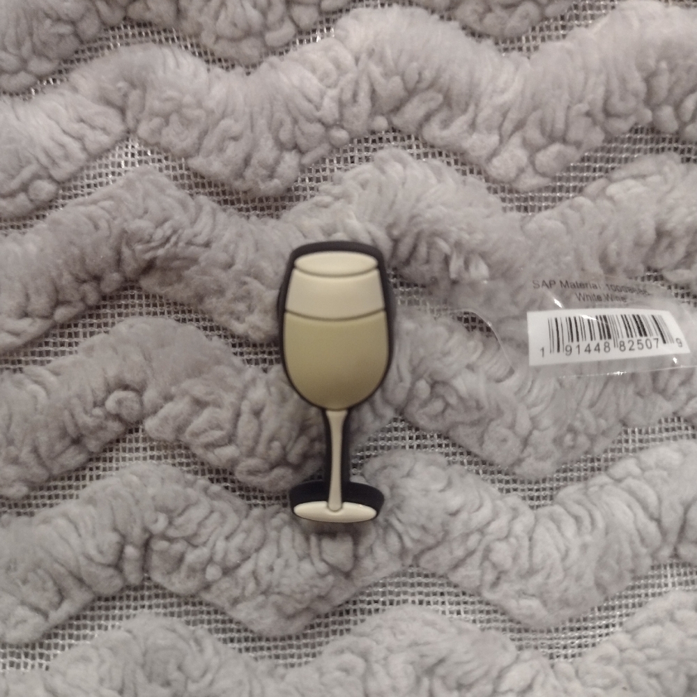 White Wine Jibbitz by Crocs